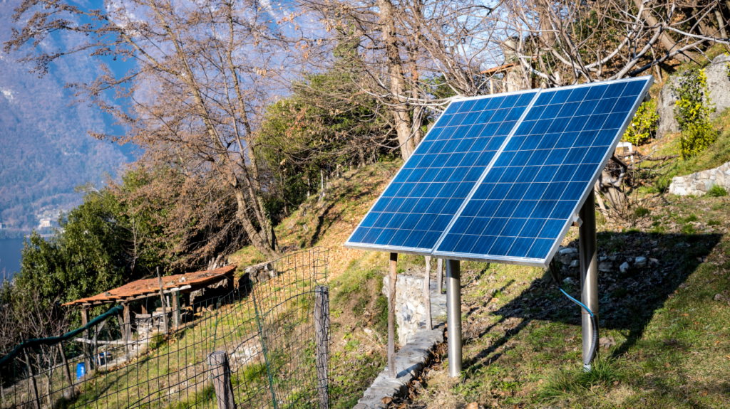 Fotovoltaico con accumulo senza allaccio enel