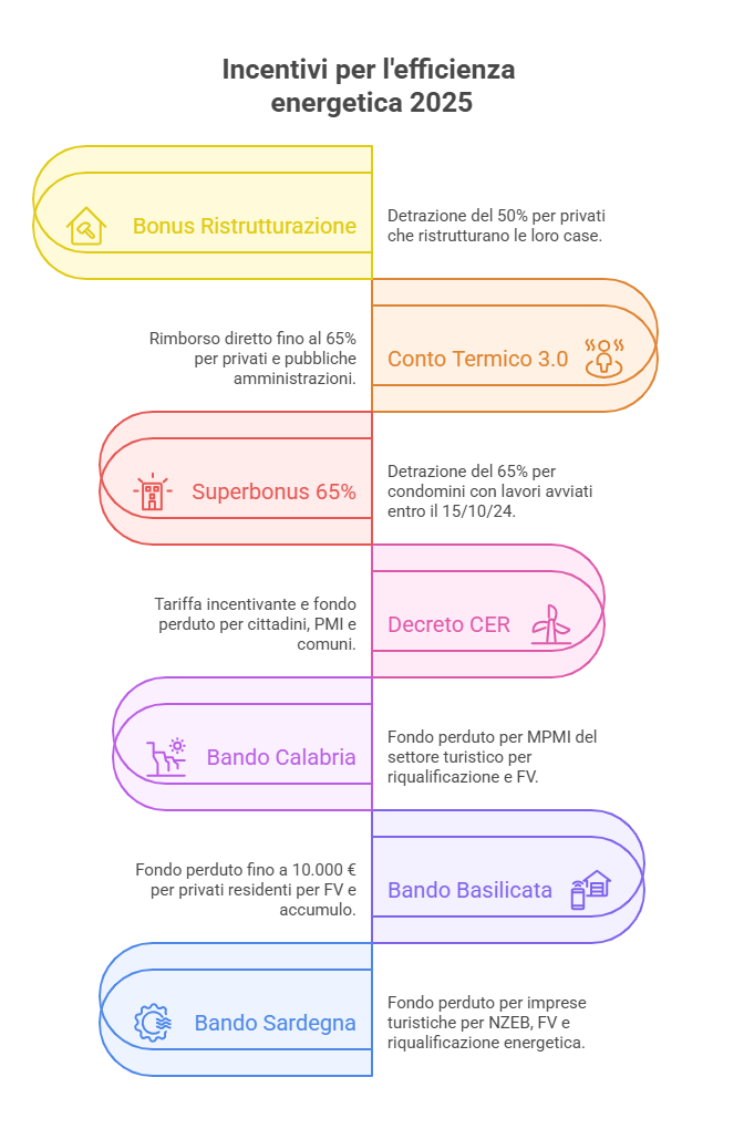 Tabella riassuntiva detrazioni fiscali impianto fotovoltaico